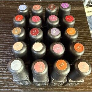 LAVENDER VIOLETS Gel Nail Polish - Misc Colors Gently Used 20 Mini Bottles